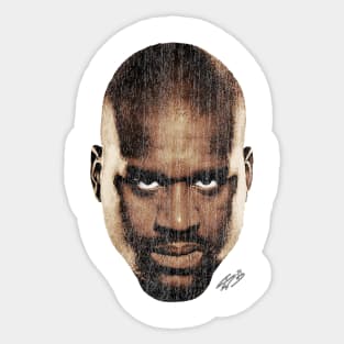 Shaquille O'Neal Big Face Sticker